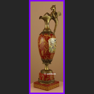 Dzban z pegazem piękna porcelana empire  Dzban z pegazem piękna porcelana empire