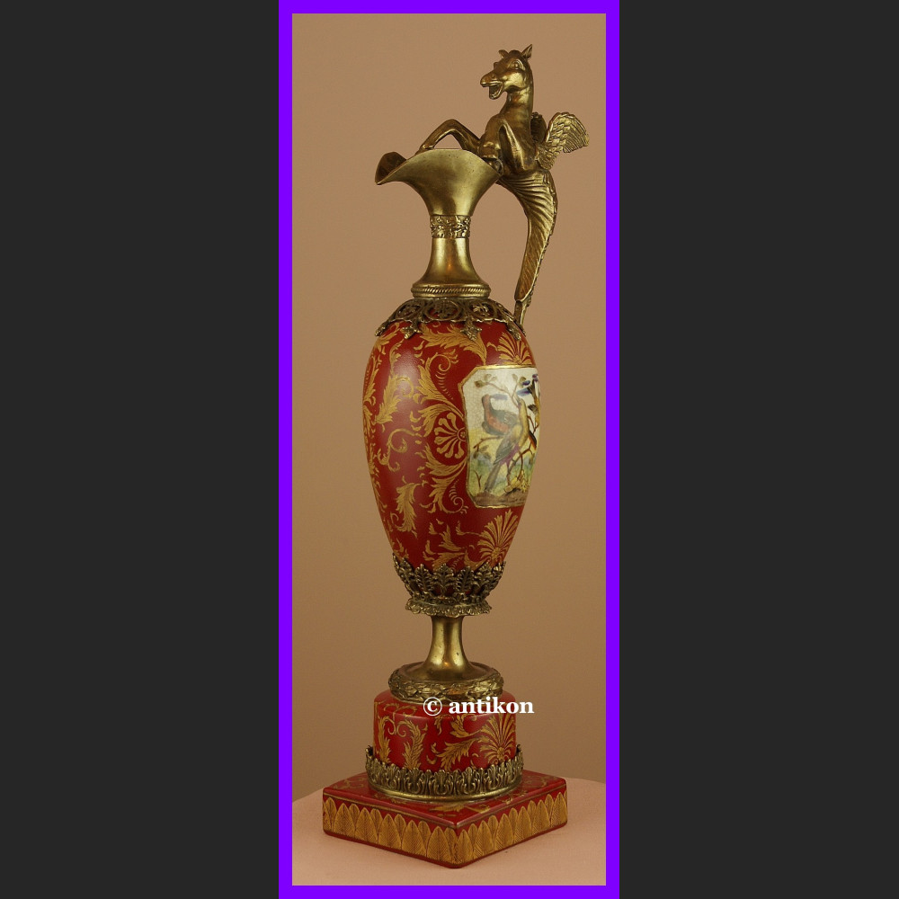 Dzban z pegazem piękna porcelana empire  Dzban z pegazem piękna porcelana empire