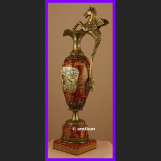 Dzban z pegazem piękna porcelana empire  Dzban z pegazem piękna porcelana empire