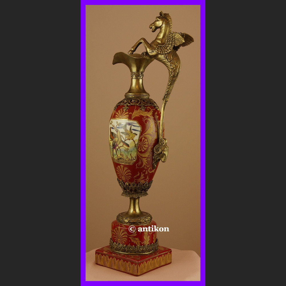 Dzban z pegazem piękna porcelana empire  Dzban z pegazem piękna porcelana empire