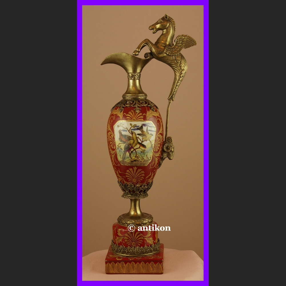 Dzban z pegazem piękna porcelana empire  Dzban z pegazem piękna porcelana empire