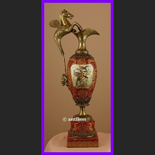 Dzban z pegazem piękna porcelana empire  Dzban z pegazem piękna porcelana empire