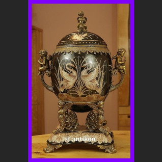 Jajo porcelanowe ogromna pałacowa porcelana