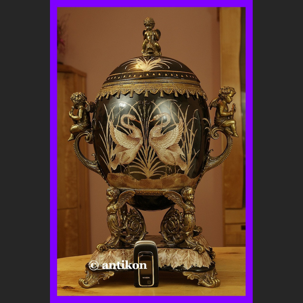 Jajo porcelanowe ogromna pałacowa porcelana 