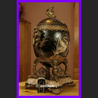 Jajo porcelanowe ogromna pałacowa porcelana 