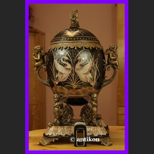 Jajo porcelanowe ogromna pałacowa porcelana 