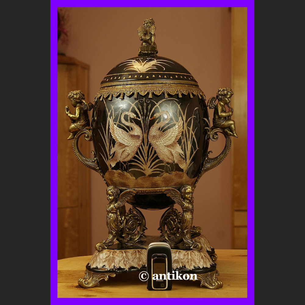 Jajo porcelanowe ogromna pałacowa porcelana 