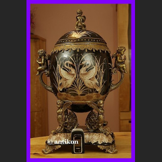 Jajo porcelanowe ogromna pałacowa porcelana 