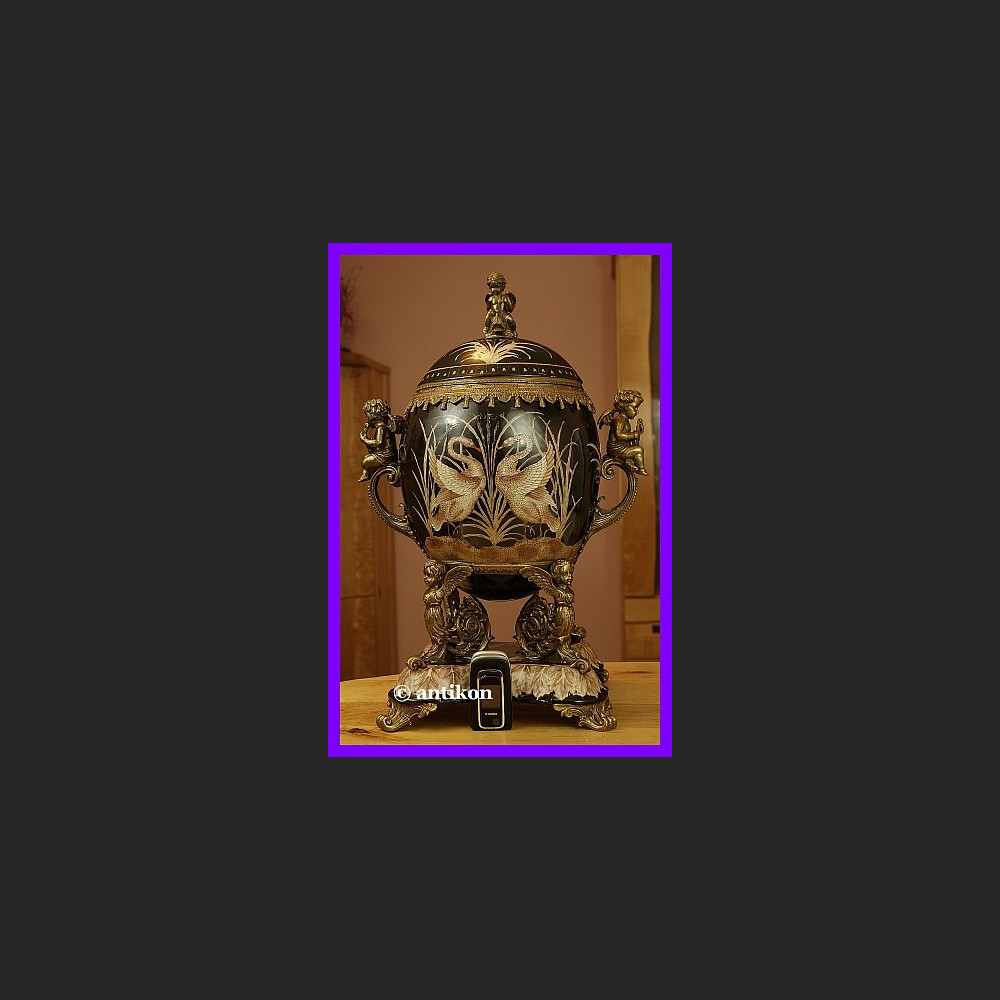 Jajo porcelanowe ogromna pałacowa porcelana 