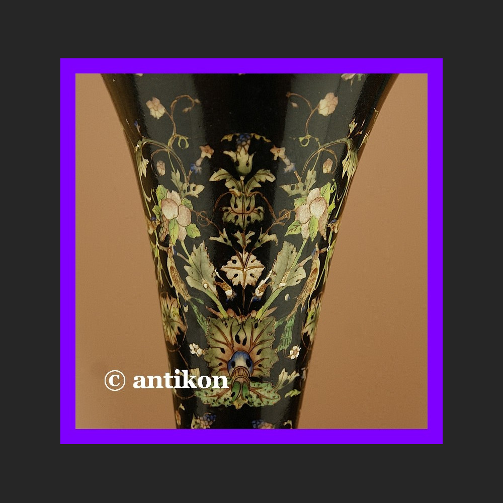 Królewski barokowy wazon z ptaszkami Królewski barokowy wazon z ptaszkami