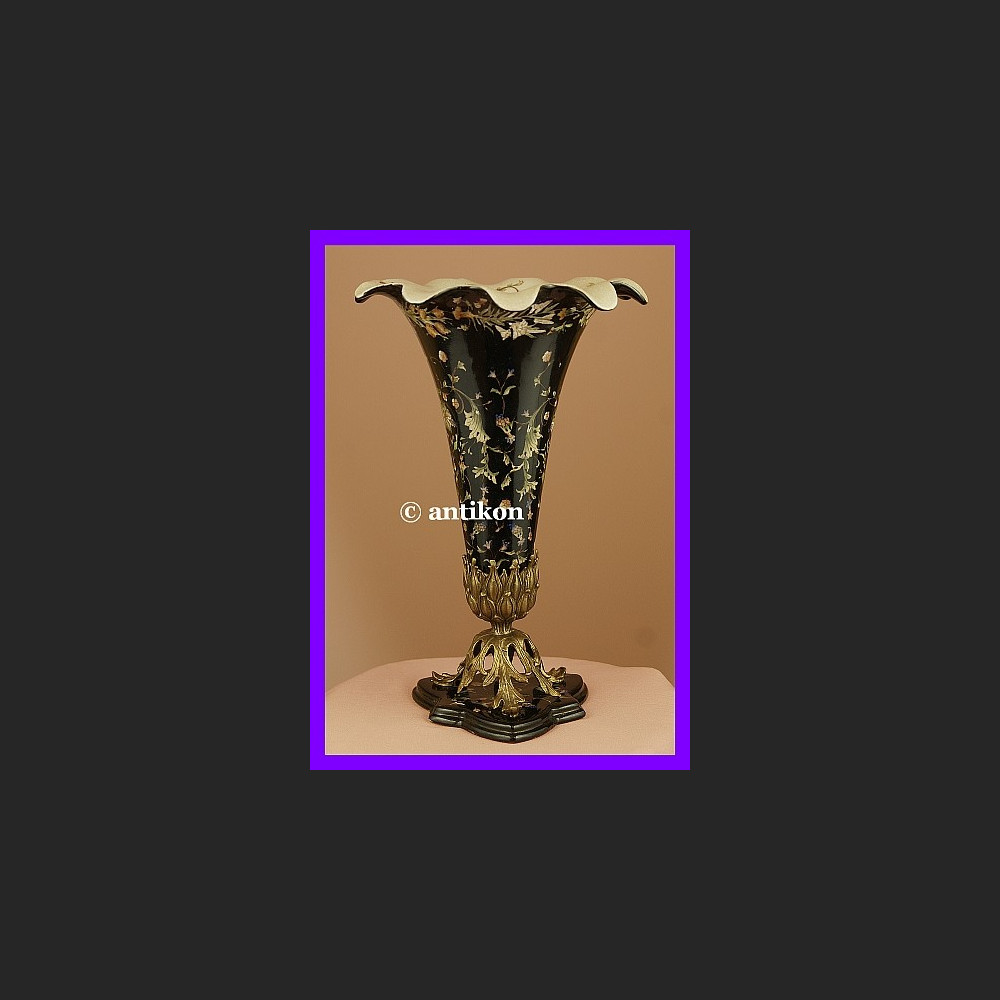 Królewski barokowy wazon z ptaszkami Królewski barokowy wazon z ptaszkami