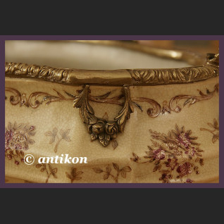 KRÓLEWSKA DUŻA PIĘKNA WAZA Z RÓŻAMI SECESJA KRÓLEWSKA DUŻA PIĘKNA WAZA Z RÓŻAMI SECESJA