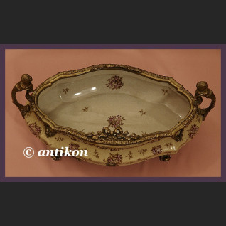 KRÓLEWSKA DUŻA PIĘKNA WAZA Z RÓŻAMI SECESJA KRÓLEWSKA DUŻA PIĘKNA WAZA Z RÓŻAMI SECESJA