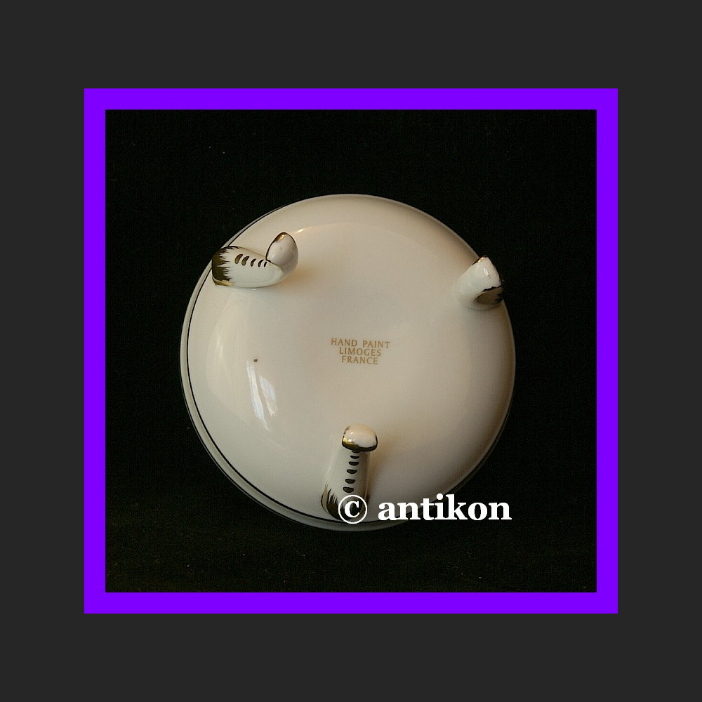 Francuska szkatułka na biżuterię porcelanowe cacko