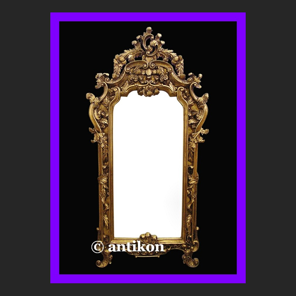 Stylowe ogromne prestiżowe lustro Francja cudna złota rama Stylowe ogromne prestiżowe lustro Francja cudna złota rama