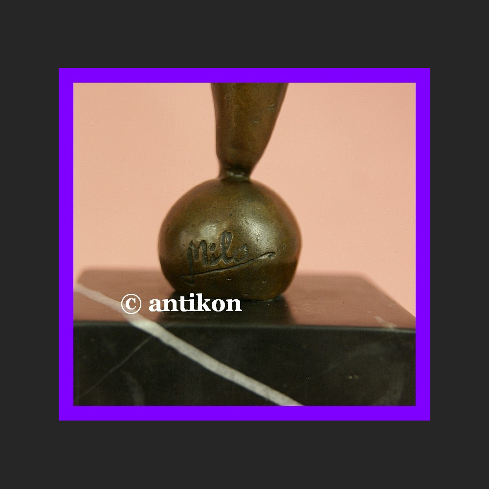 Akrobatka prawdziwy brąz modernistyczna rzeźba Akrobatka prawdziwy brąz modernistyczna rzeźba