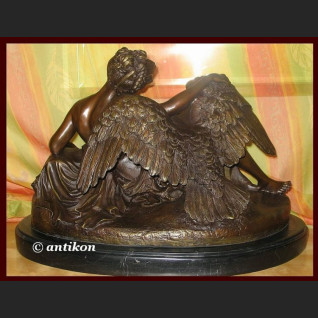 Leda i łabędź wielka rzeźba z brązu Zeus mitologia Leda i łabędź wielka rzeźba z brązu Zeus mitologia