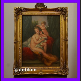 Obraz Wenus i Amorek do sypialni 