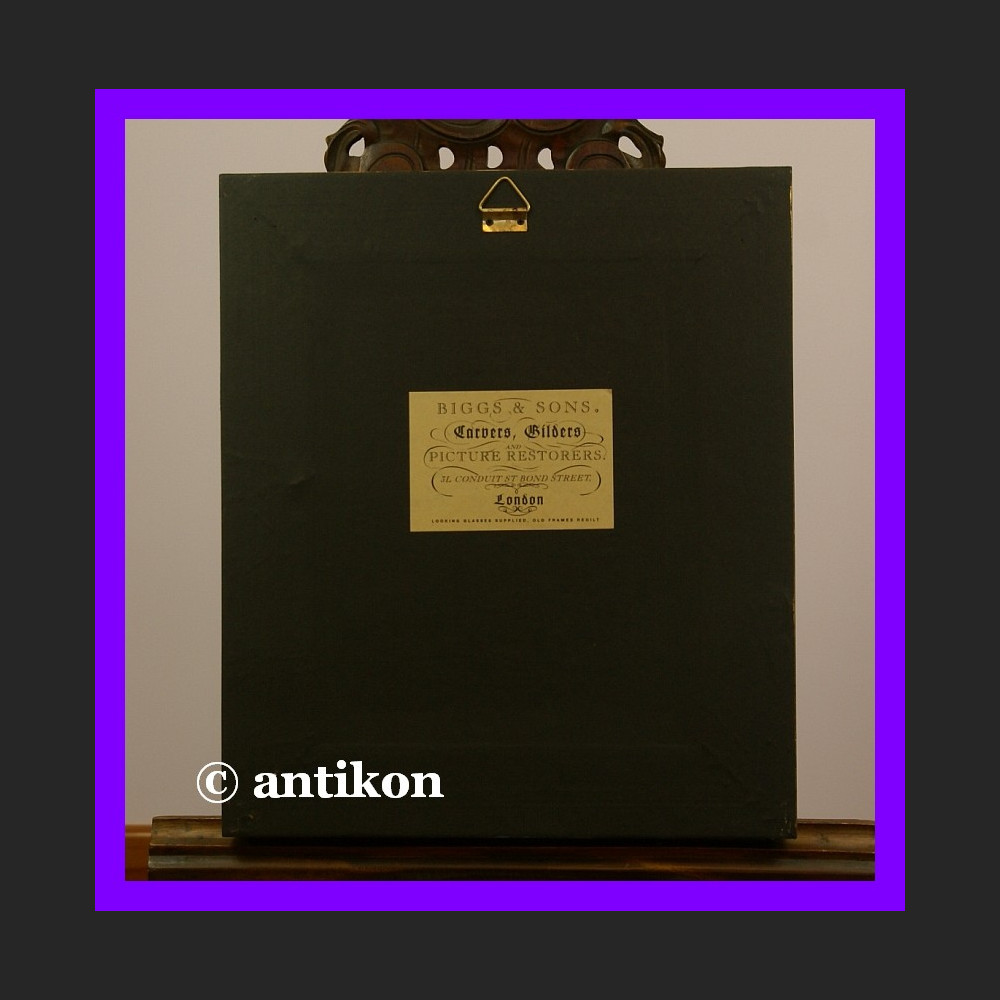 Dwie siostry prześliczny obraz w złoconej ramie