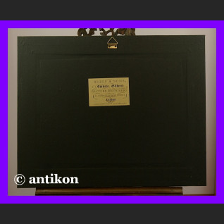 Obraz olejny Polowanie duży piękny w złotej ramie 