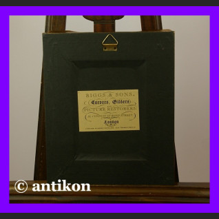 Zwiewna baletnica obraz złocona płatkowo rama