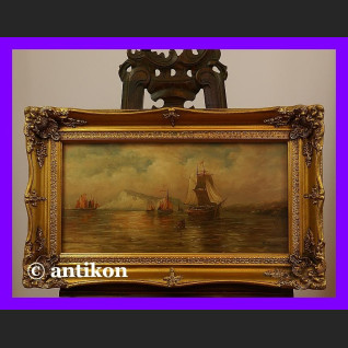 Góra lodowa świetny obraz złocona rama Góra lodowa świetny obraz złocona rama