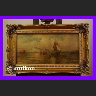 Góra lodowa świetny obraz złocona rama Góra lodowa świetny obraz złocona rama