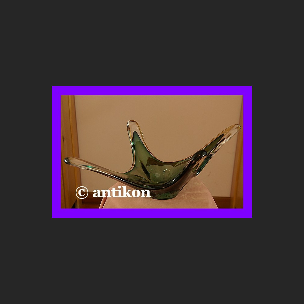 Szkło Murano piękna duża patera  Szkło Murano piękna duża patera