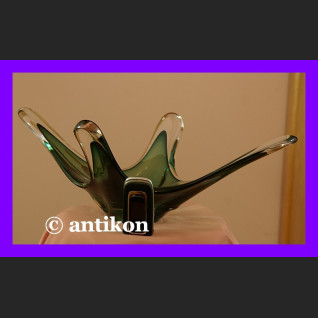 Szkło Murano piękna duża patera  Szkło Murano piękna duża patera