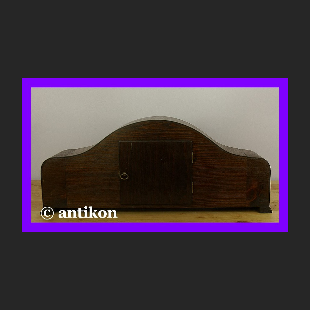 Zegar bufetowy piękny drewniany 