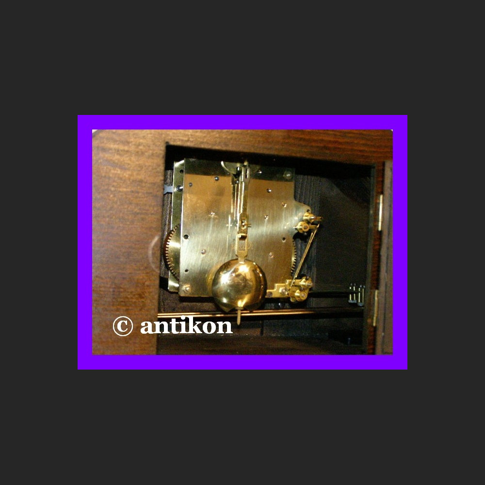 Zegar bufetowy piękny drewniany 