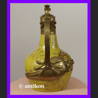 PIĘKNY DUŻY DZBAN DO WINA LUB WODY SECESJA