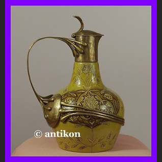 PIĘKNY DUŻY DZBAN DO WINA LUB WODY SECESJA