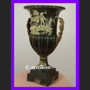 Duży wazon wspaniała porcelana w okuciu z brązu Duży wazon wspaniała porcelana w okuciu z brązu