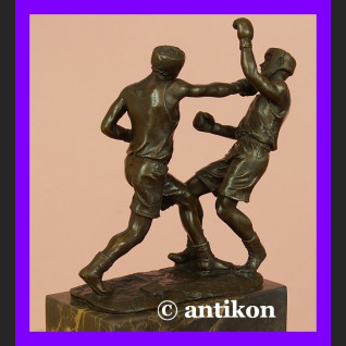 Pięściarze boks rzeźba brąz walczący bokserzy  Pięściarze boks rzeźba brąz walczący bokserzy