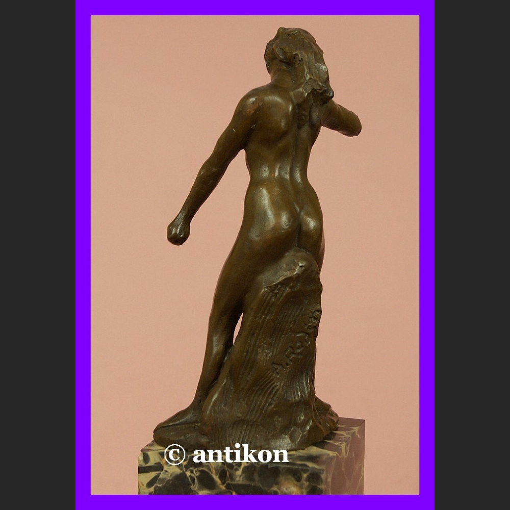 Rzeźba Rodin kobieta nimfa brąz Rzeźba Rodin kobieta nimfa brąz