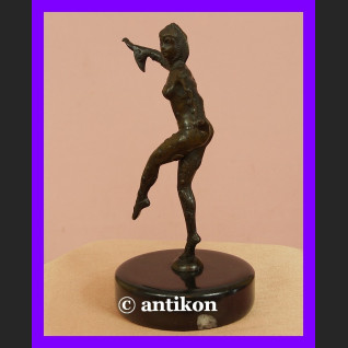 Śliczna tancerka z brązu rzeźba Art Deco
