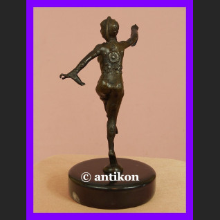 Śliczna tancerka z brązu rzeźba Art Deco