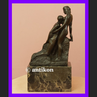 Rodin Kochankowie piękny brąz francuska rzeźba Rodin Kochankowie piękny brąz francuska rzeźba