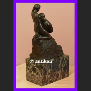 Rodin Kochankowie piękny brąz francuska rzeźba Rodin Kochankowie piękny brąz francuska rzeźba