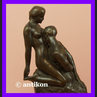 Rodin Kochankowie piękny brąz francuska rzeźba Rodin Kochankowie piękny brąz francuska rzeźba