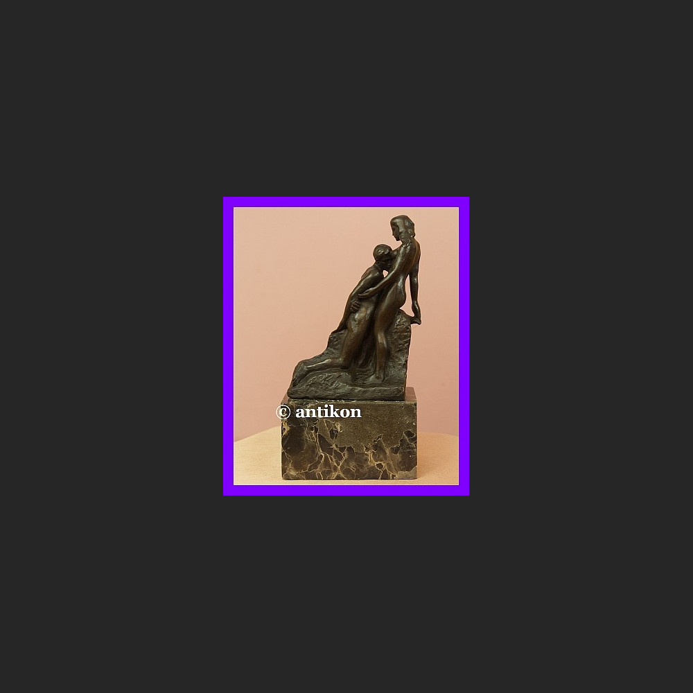 Rodin Kochankowie piękny brąz francuska rzeźba Rodin Kochankowie piękny brąz francuska rzeźba