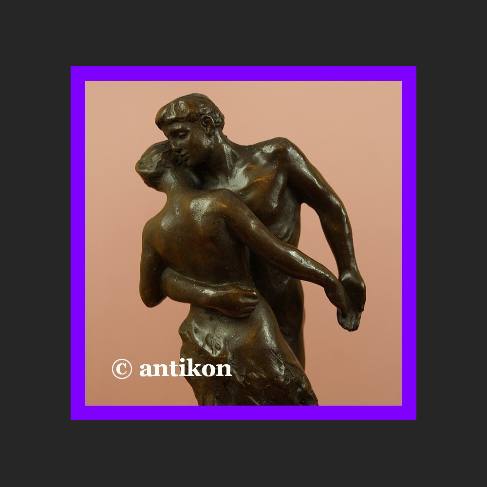 Claudel Kochankowie rzeźba Walc cudny brąz Francja