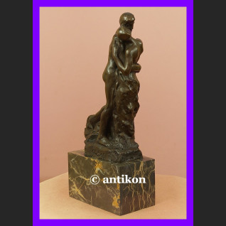 Claudel Kochankowie rzeźba Walc cudny brąz Francja