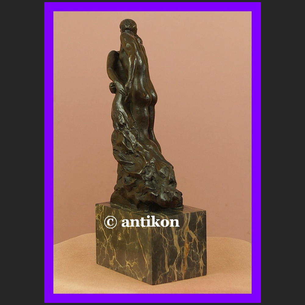 Claudel Kochankowie rzeźba Walc cudny brąz Francja