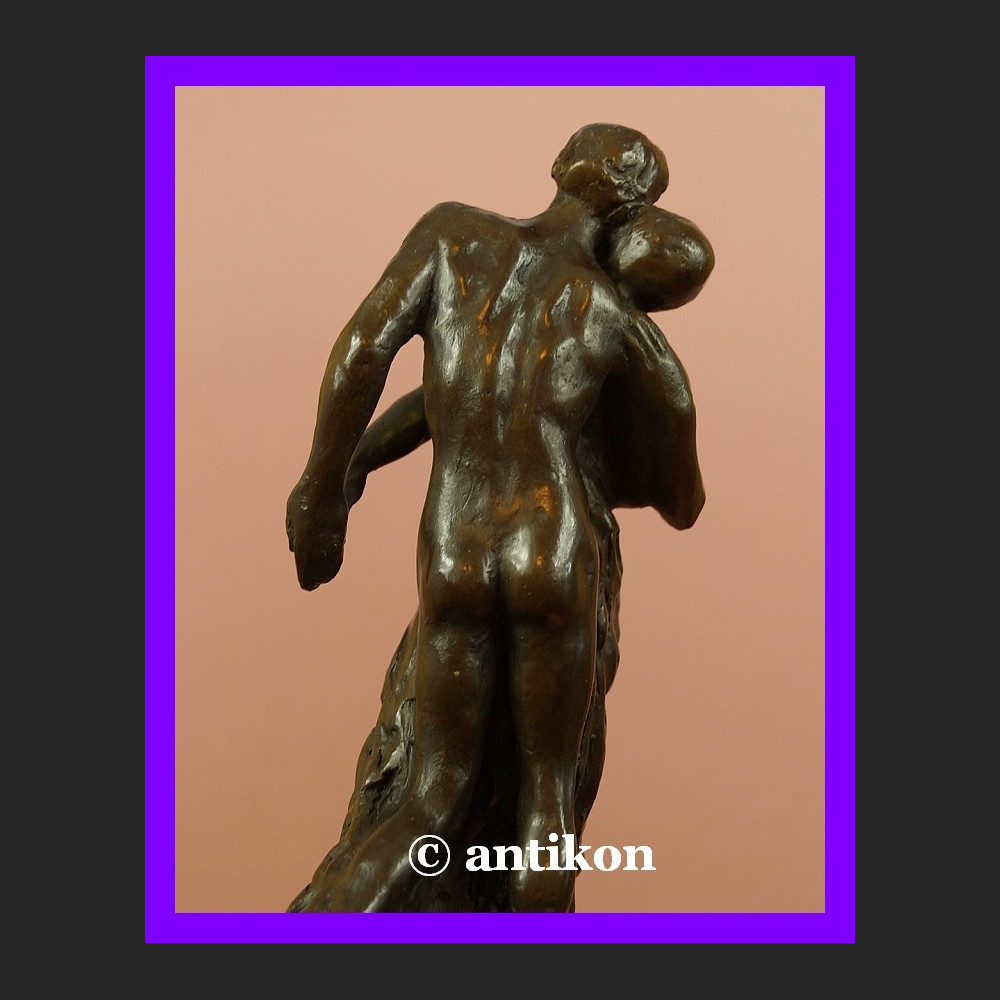 Claudel Kochankowie rzeźba Walc cudny brąz Francja