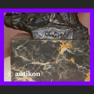 Claudel Kochankowie rzeźba Walc cudny brąz Francja