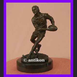 Rugbysta wspaniała rzeźba brąz rugby Rugbysta wspaniała rzeźba brąz rugby