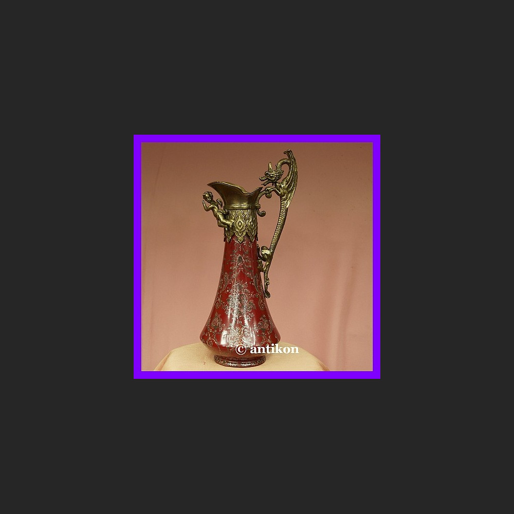 Przepiękny dzban ze smokiem 