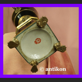 Wysoki wazon elegancki puchar brąz cudna porcelana Wysoki wazon elegancki puchar brąz cudna porcelana